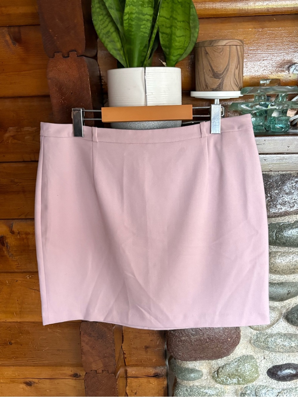 Mohito Pink Mini Skirt Coquette Quiet Luxury Office Siren Preppy Balletcore